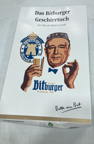 Bitburger bier - 2x,