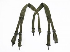 ORIGINAL US WW2 M1936 Suspenders Koppeltragehilfe green late war
