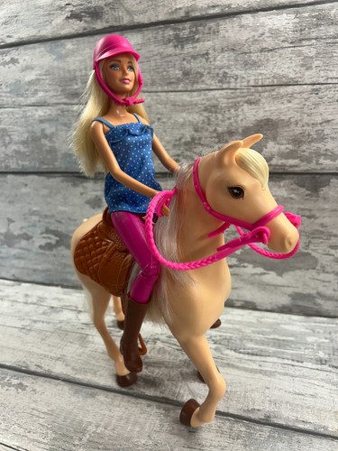 Barbie pferd puppe set - puppe,