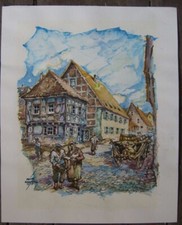 ::FRITZ FREITAG AQUARELLE