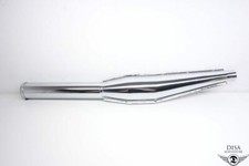 32mm Sport Tuning Auspuff für Kreidler Mofa Moped Mokick Fuego chrom