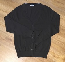 TCM by Tchibo Herren Strickjacke SlimFit V-Ausschnitt Gr.50 M Anthrazit