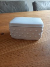 Eckige Porzellandose marke Wunsiedel 