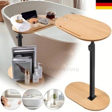 Beistelltisch Betttisch Pflegetisch Höhenverstellbar Sofatisch Badetablett DHL