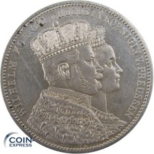 PREUSSEN 1 Krönungstaler 1871