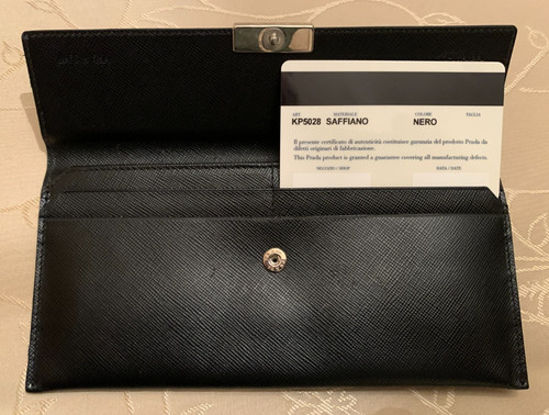 Prada saffiano wallet inkl - saffiano,