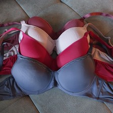 4er Set Damen Unterwäsche BH mit Bügel und Polsterung Gr. 85B