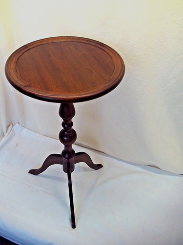 Holz beistelltisch vintage - holz,