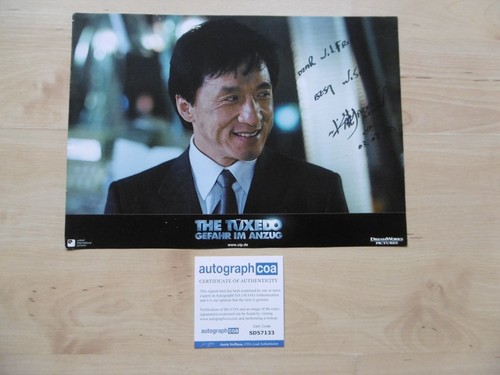 Jackie chan autogramm signed - chan,