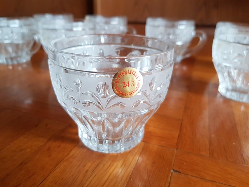 Tlg vintage bleikristall - 8-tlg,