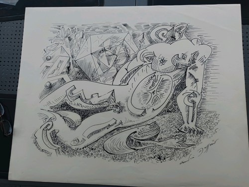 André masson lithografie - andré,
