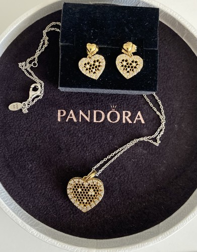 Pandora ohrringe und - und, set