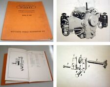 MWM AKD 9 ZB Klein Dieselmotor Ersatzteilliste 1958 Ersatzteilkatalog AKD9 ZB