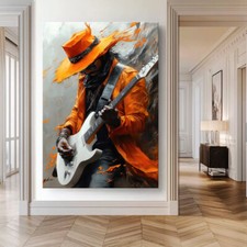 Leinwand Bild Musik Gitarre