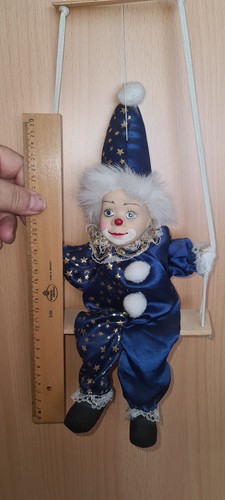 Handgefertigte blaue