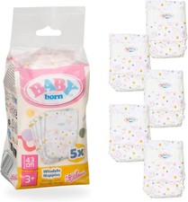 Baby Born 5 Puppenwindeln -