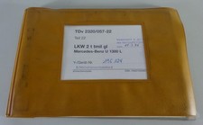 Fristenheft TDv Bundeswehr Mercedes-Benz Unimog U 1300 L  2 t tmil gl von 6/1995