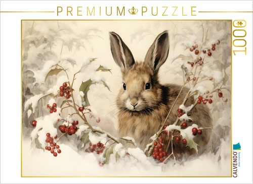 Calvendo puzzle hase schnee - calvendo,