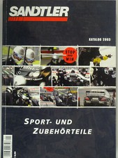 Sandtler Sport- und Zubehörteile, Motorsport, Katalog 2003