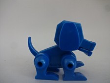 Werbe & Sammelfigur Hunde " Blauer beweglich Roboter Hund