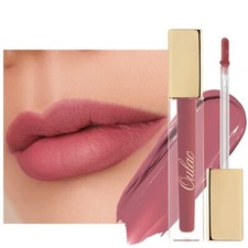 Flüssiger Matt Lippenstift Mauve Rose Lippenstifte Langanhaltend mit Kussecht...