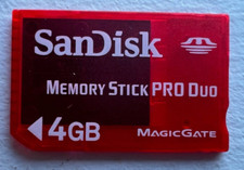 SanDisk 4GB Memory Stick Pro