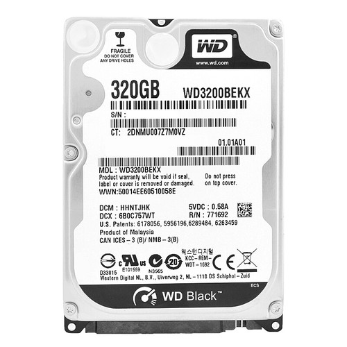 Festplatte 320gb wd3200bekx - wd,