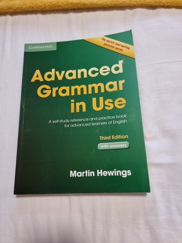 Advanced grammar use with - in,