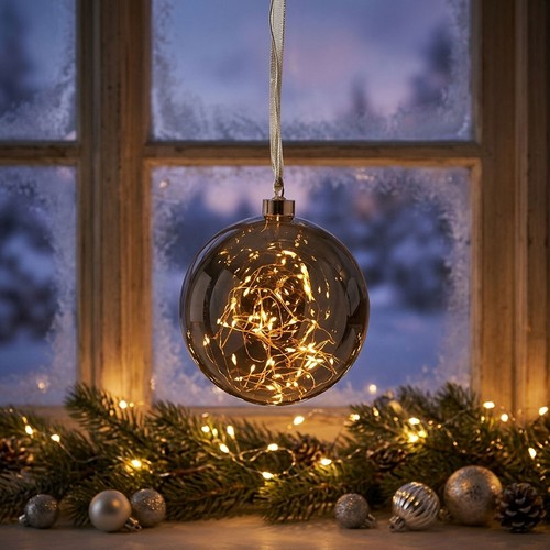 Led weihnachtskugel - led,
