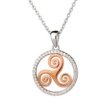 Keltische Triskele Kette &