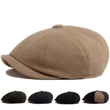 Herren Schirmmützen Schiebermütze Gatsby Hut Mütze Kappe Newsboy Flatcap Cap