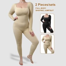 Übergröße Shapewear Damen Bauchweg Body Shaper Mieder Taillenformer Bodysuit