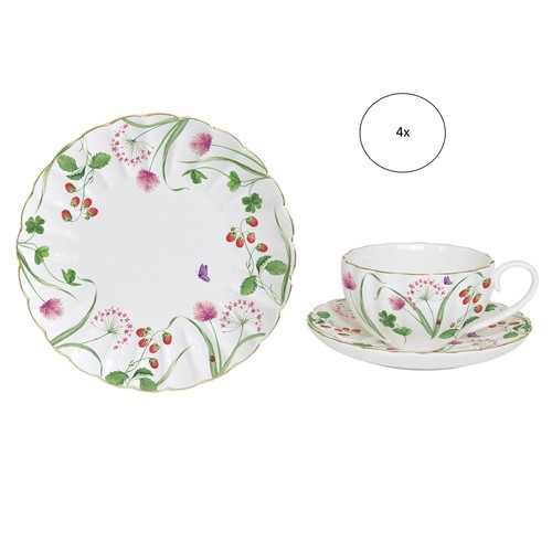 12tlg kaffeeservice plein - en,