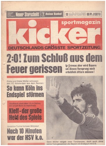 Kicker sportmagazin 19 - kicker, nr.