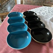 1 Stück TUPPERWARE Allegra Perle Servierschale Snack Schale Schwarz od. Petrol