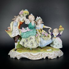 Porzellanfigur Scheibe Alsbach - Thüringen tanzende Figurengruppe Rokoko-Stil