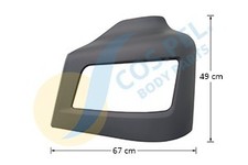 COS.PEL 407.12075 Blende Stoßfänger Links für MAN TGS I