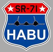 AUFKLEBER LOCKHEED SR 71