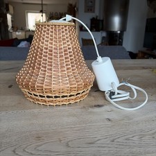 Vintage Rattan Lampe Retro