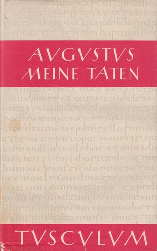 Buch meine taten res gestae - /,