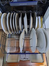 12 + 1 Essteller weiß flach