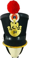 Napoleonischer Französischer Infanterie Shako Helm mit Gelber Feder |...