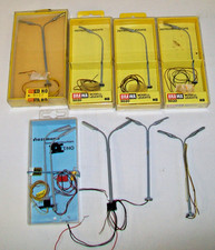 BRAWA Spur H0 - Konvolut 9 x Peitschenleuchten aus Hobbyaufgabe - Zustand okay