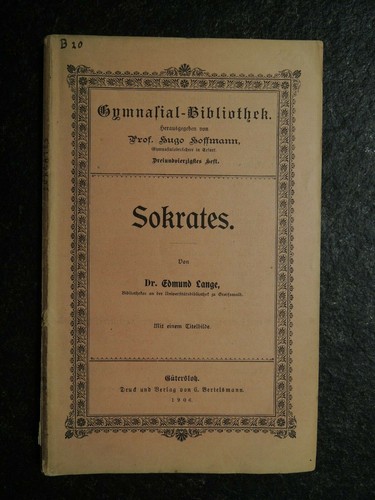 Sokrates edmund lange - lange,