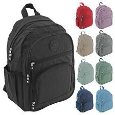 + Damen Tasche Rucksack Schultertasche Shopper Citybag Crinkle-Nylon 1509 NEU!
