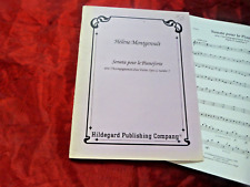 HELENE MONTGEROULT Sonata pour le Pianoforte Noten für Klavier und Violine