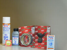 Bremsen Set für Explorer Kallio 50 Roller Beläge Flüssigkeit vorne hinten DOT4