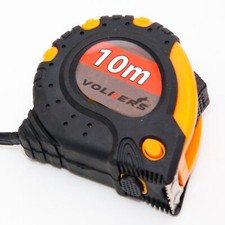 Maßband 10m Federstahl Rollbandmaß Autolock magnetisch verschiebbarer Endhaken