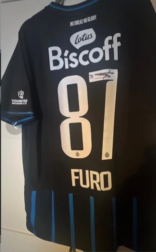 Kaye furo matchworn shirt club - matchworn,