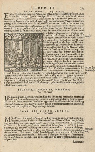 Fundatio studij heidelbergen - studij,